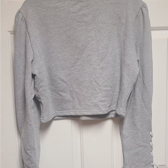 "Cropped, Sweat Shirt" - Picture 5 of 6